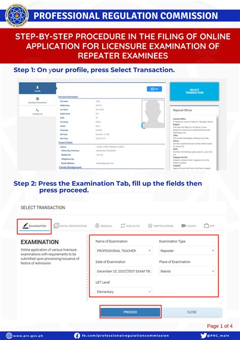 noa sample prc|REVISED: PRC Guidelines in Filing and Processing of .